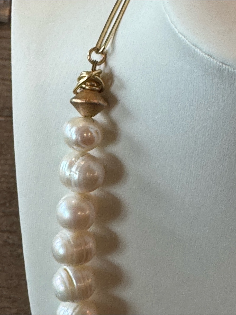 Pearl and Mixed Bead Necklace - NEW! - Picture 4 of 6